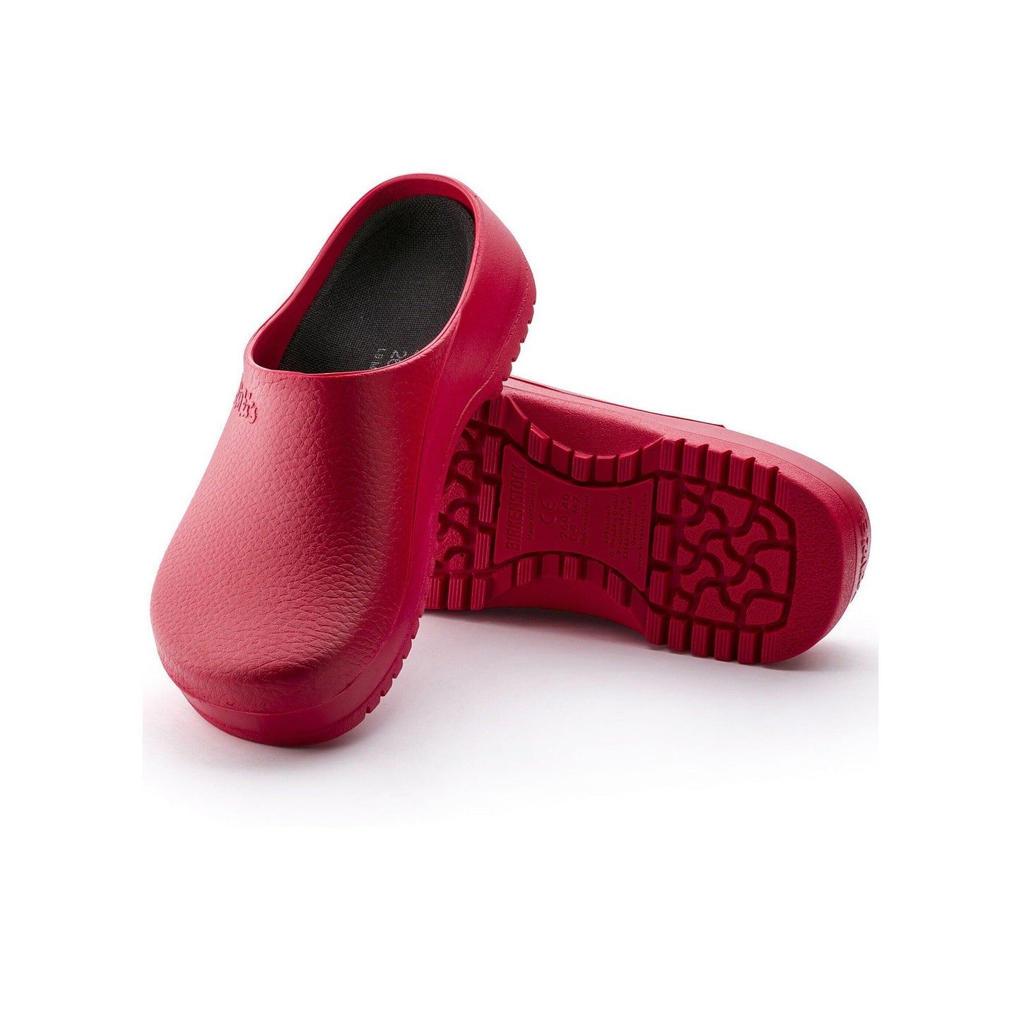 Birkenstock Mens Super Birki Red Sandals